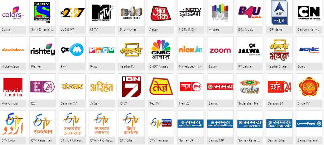 hindi channels